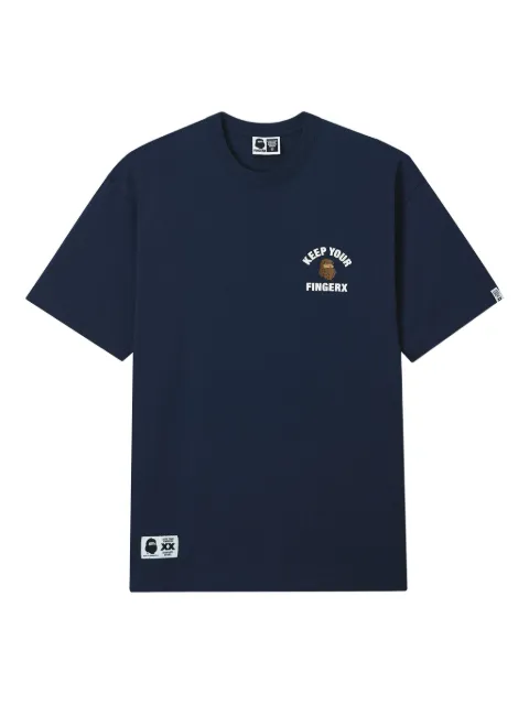 FINGERCROXX logo-graphic cotton T-shirt