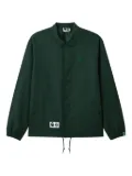FINGERCROXX logo-patch jacket - Green