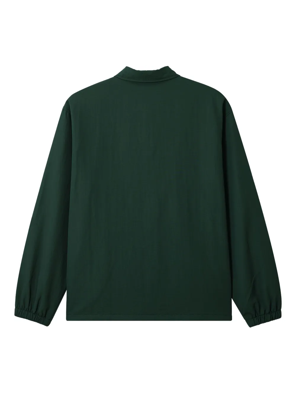 Fingercroxx Logo-patch Jacket In Green