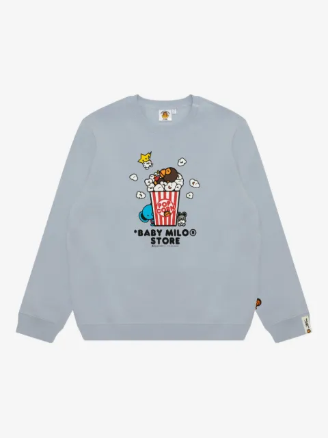 A BATHING APE® popcorn-print sweatshirt