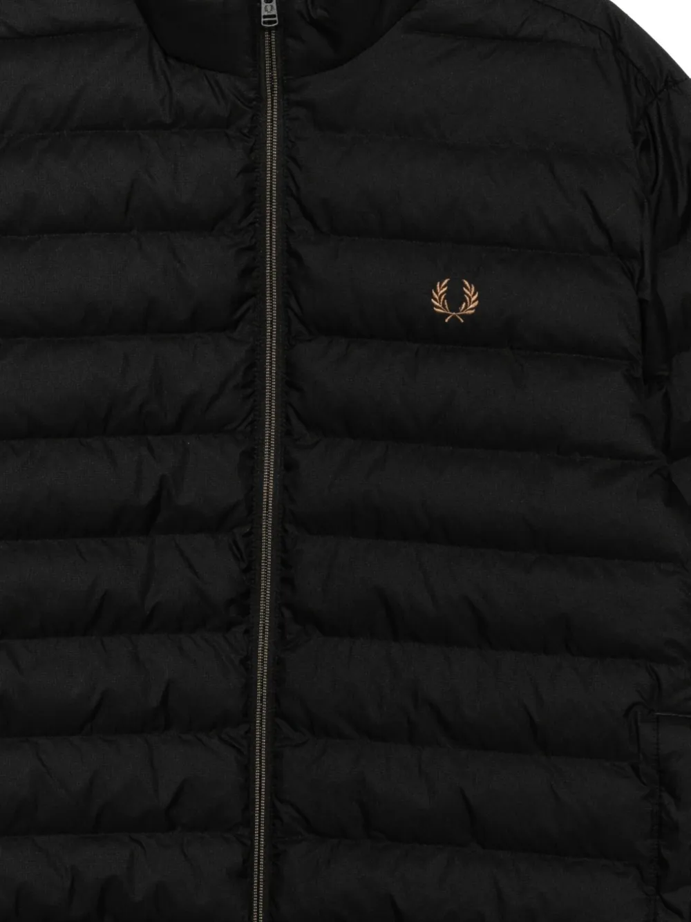 Fred Perry Jack met geborduurd logo Zwart