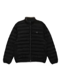 Fred Perry logo-embroidery jacket - Black