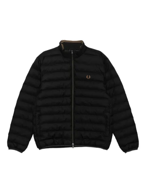 Fred Perry logo-embroidery jacket