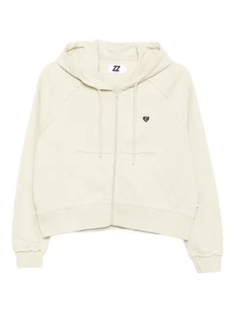 izzue distressed cotton hoodie