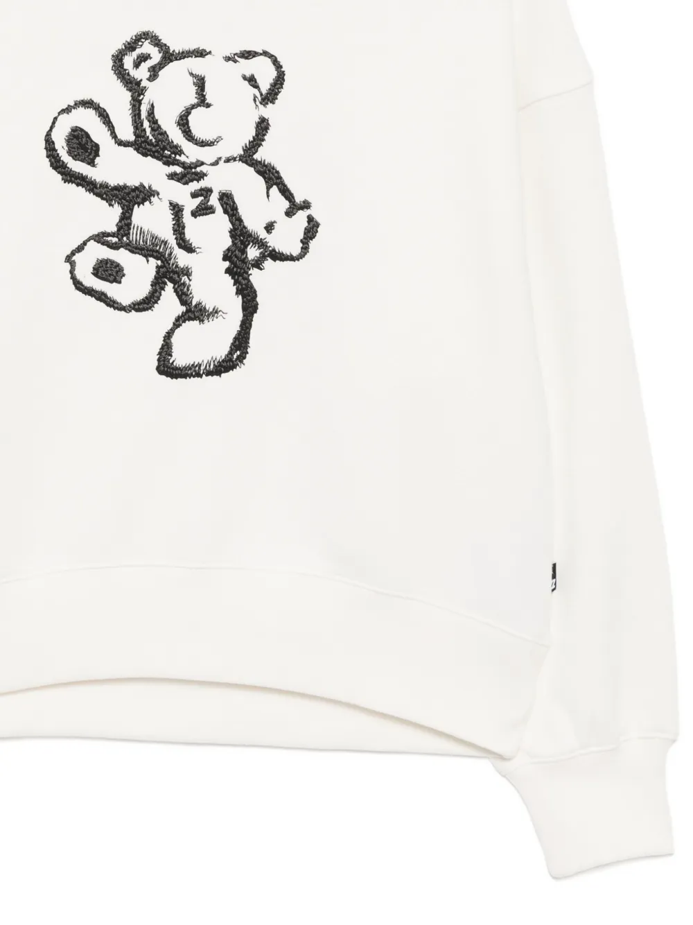 Izzue Embroidered Sweatshirt In White