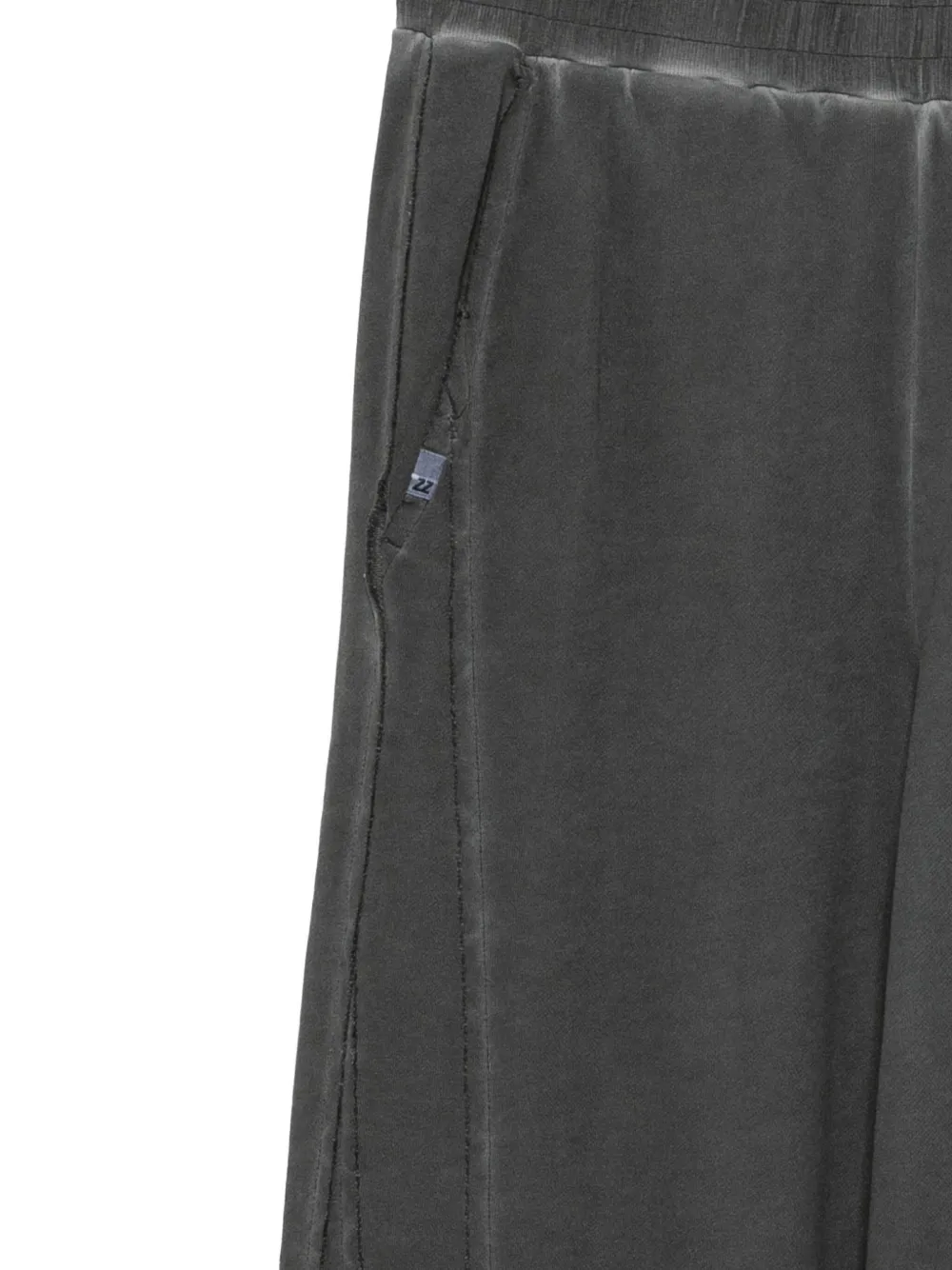 Izzue Cotton Track Pants In Gray