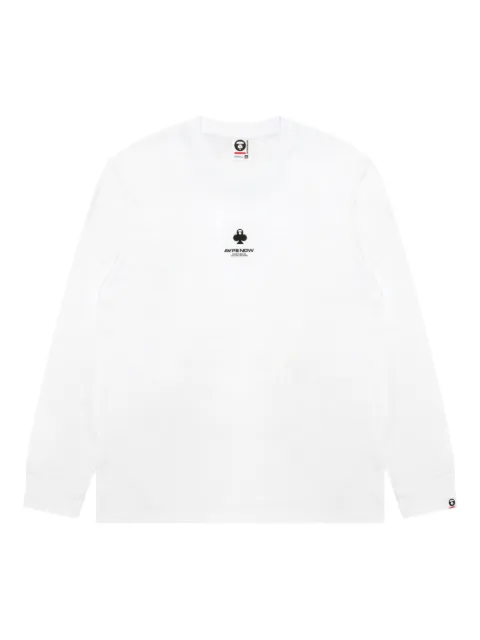 AAPE BY *A BATHING APE® Aape-head club long-sleeved T-shirt