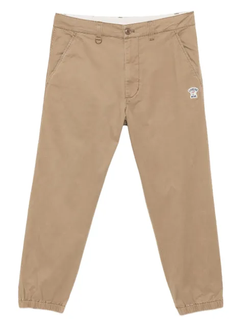 CHOCOOLATE logo-plaque trousers