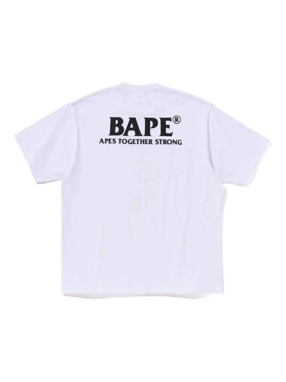A BATHING APE Frankenstein Bape katoenen T-shirt - Wit