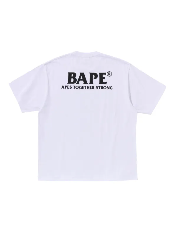 A BATHING APE® Frankenstein Bape T-shirt | White | FARFETCH
