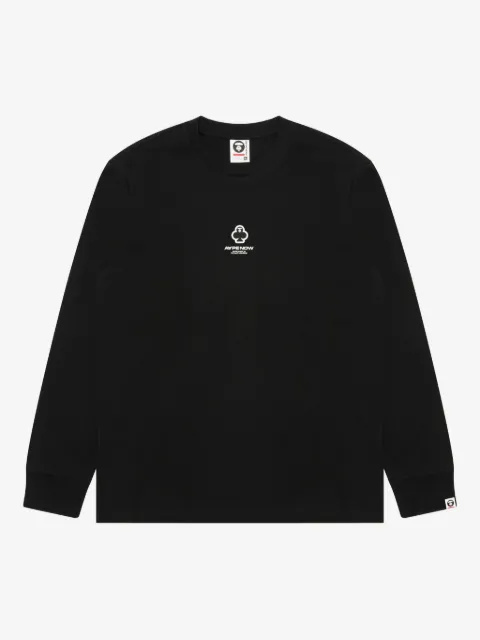 AAPE BY *A BATHING APE® logo-detail T-shirt