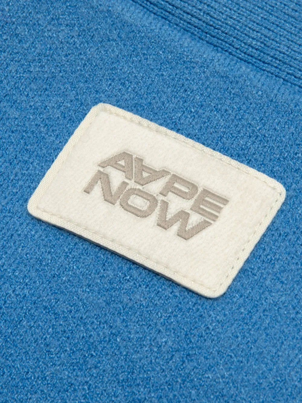 AAPE BY *A BATHING APE Vest met print Blauw