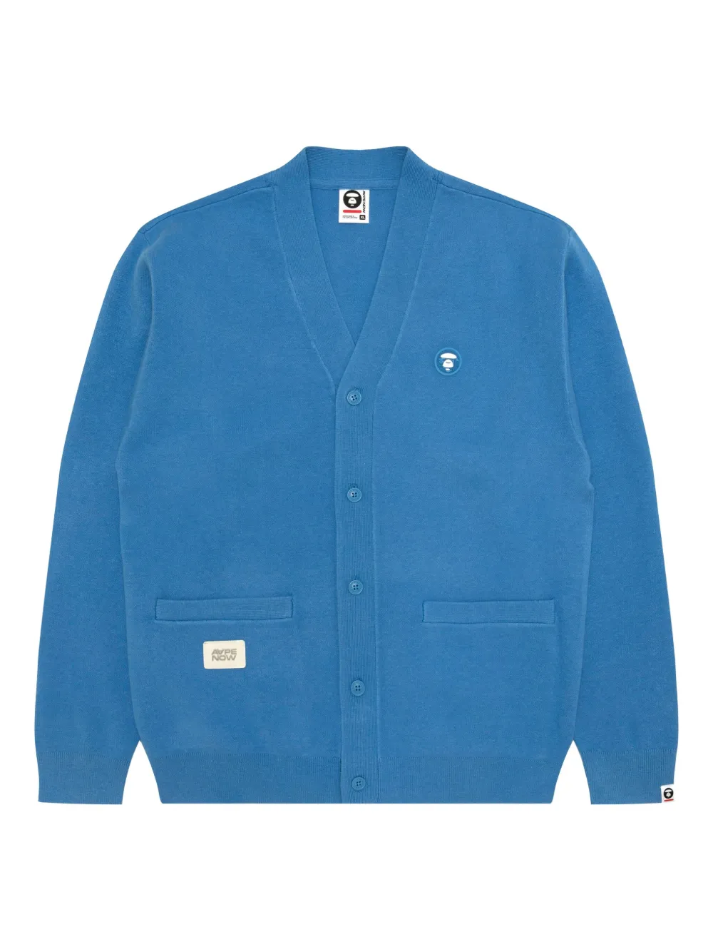 AAPE BY *A BATHING APE Vest met print Blauw