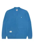 AAPE BY *A BATHING APE® Ape Head cardigan - Blue