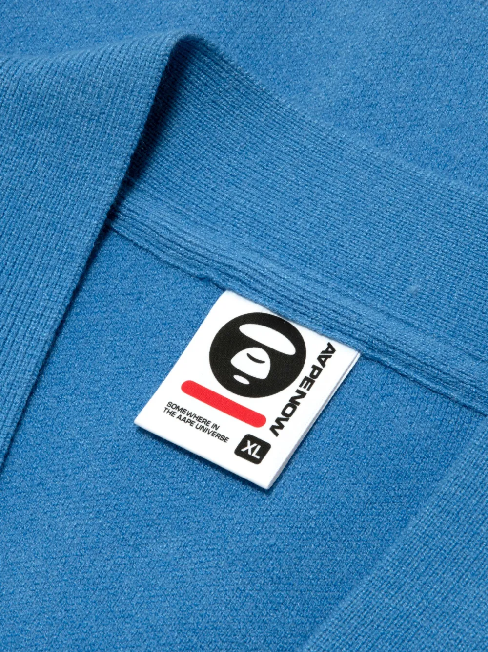AAPE BY *A BATHING APE Vest met print Blauw