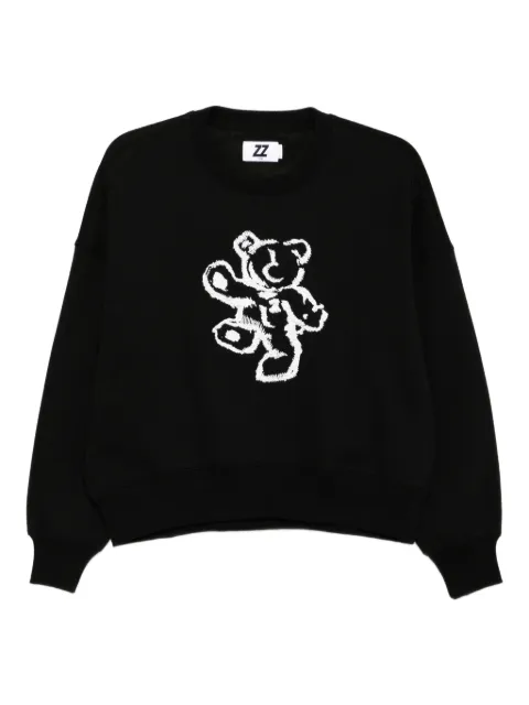 izzue embroidered sweatshirt