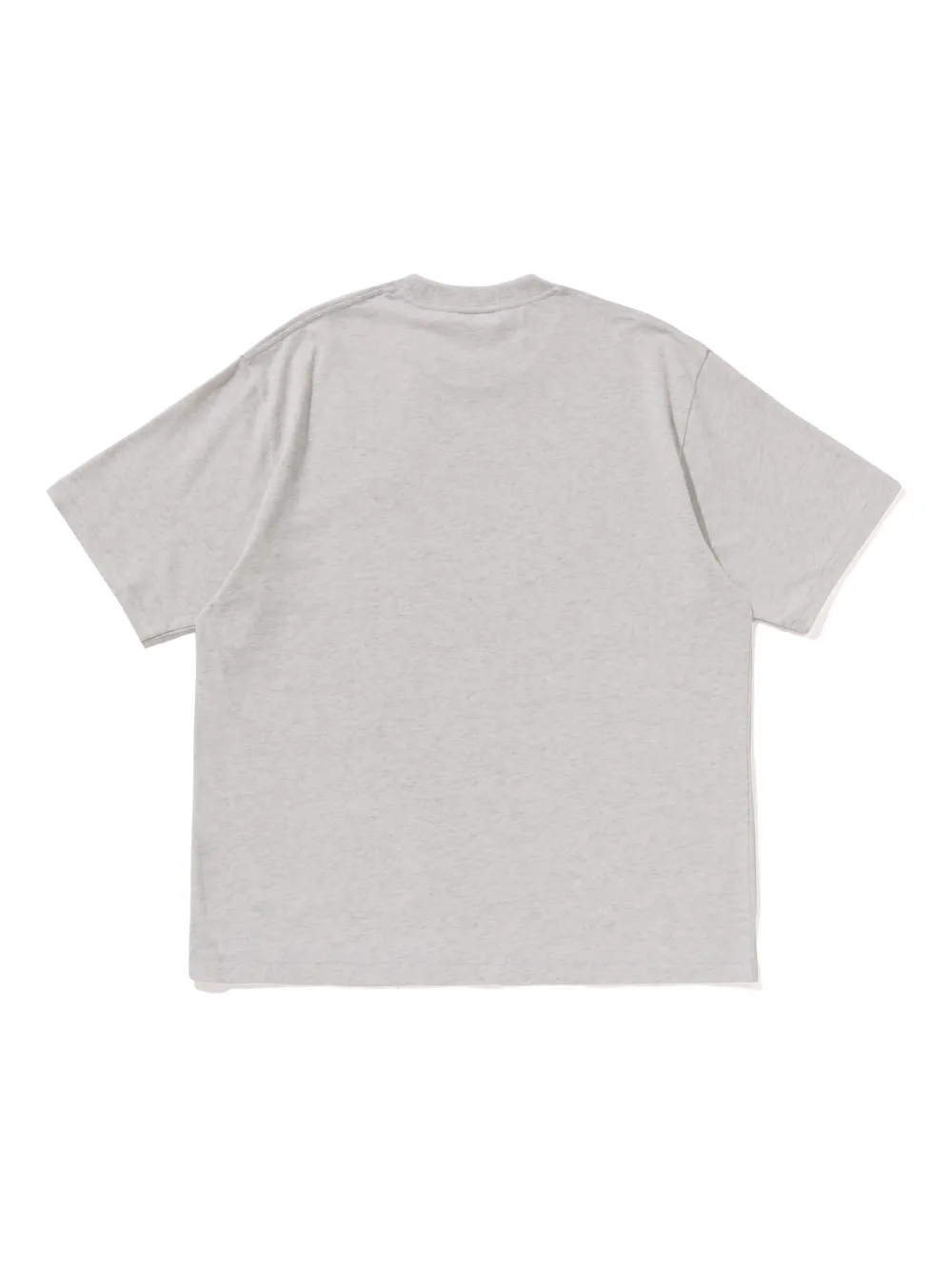 A BATHING APE Ape Head T-shirt met geborduurd logo - Grijs