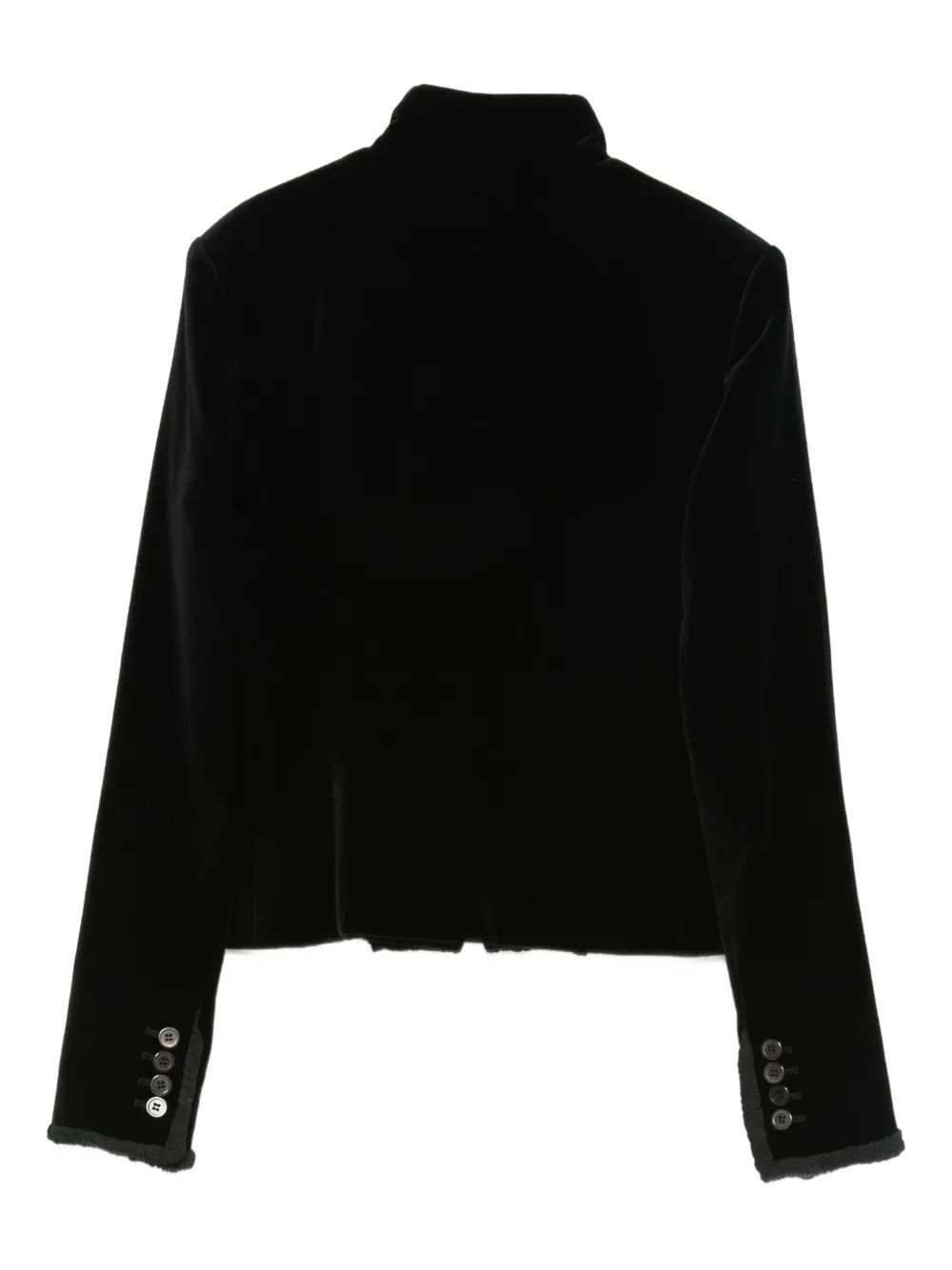 Saint Laurent Pre-Owned 2000s ruffled jacket | Image 2