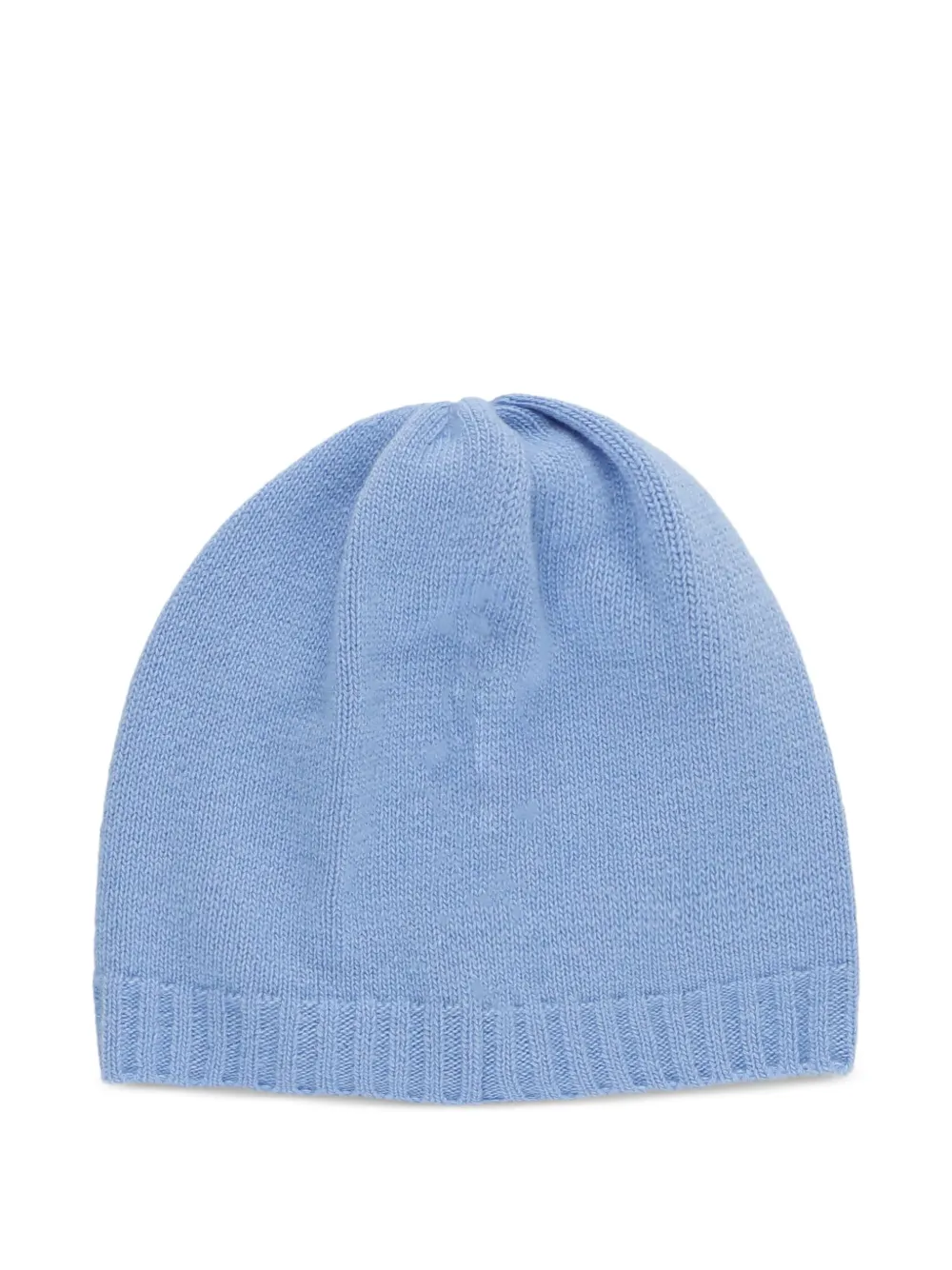Moncler Enfant Muts met geborduurd logo - Blauw