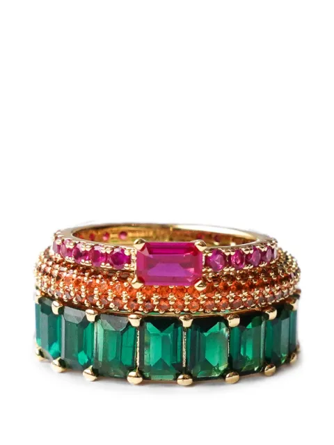 Izabel Display pave-set gold ring