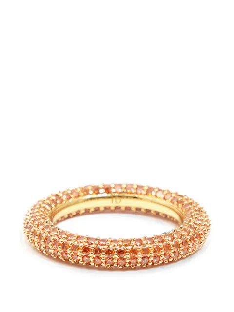 Izabel Display Gouden ring met pavé-zetting