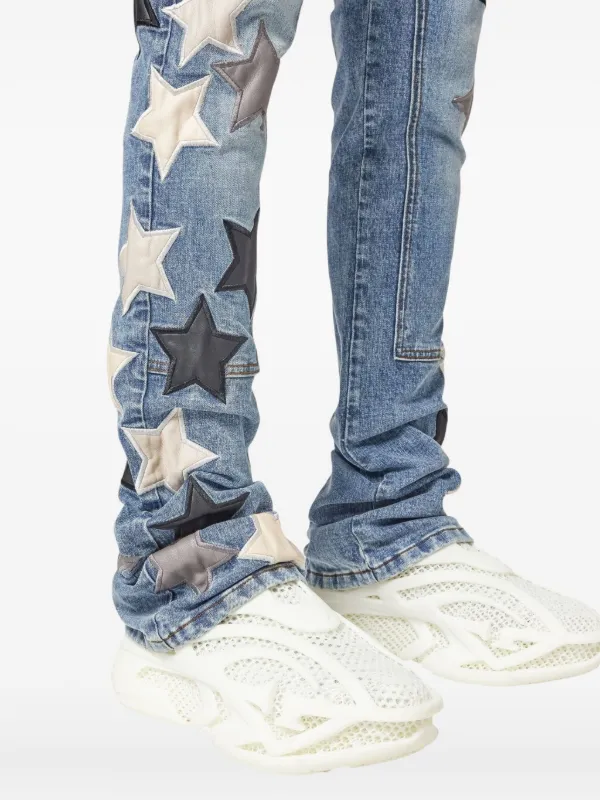 GUAPI 星形パッチ デニムパンツ Vintage Stars Denim V2 - Guapi Clothing