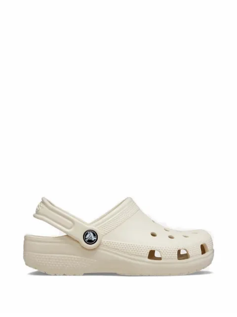 Crocs perforated logo-patch clogs