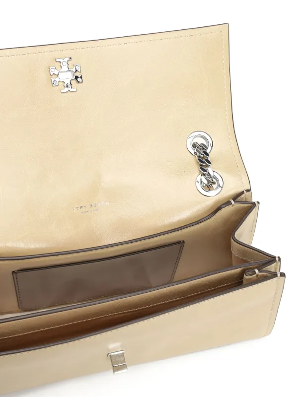 Tory Burch Kira ターンロック ショルダーバッグ M | ニュートラル