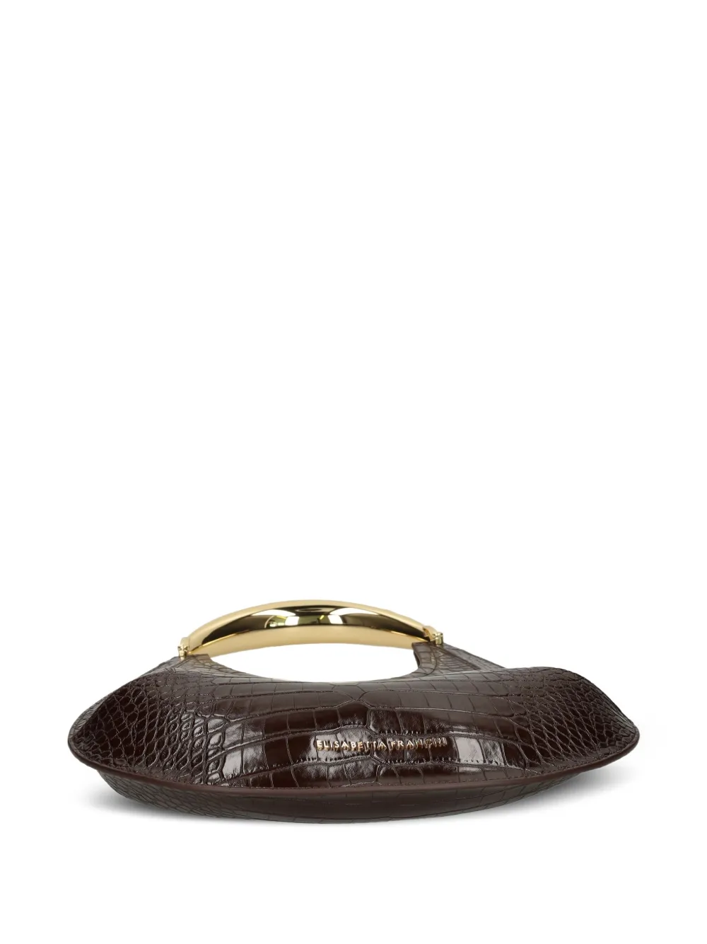 Elisabetta Franchi Medium shopper met verfraaid handvat Bruin