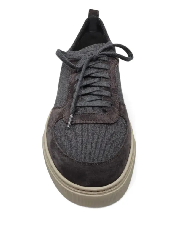 Henderson Baracco ニットスエード スニーカー | グレー | FARFETCH JP