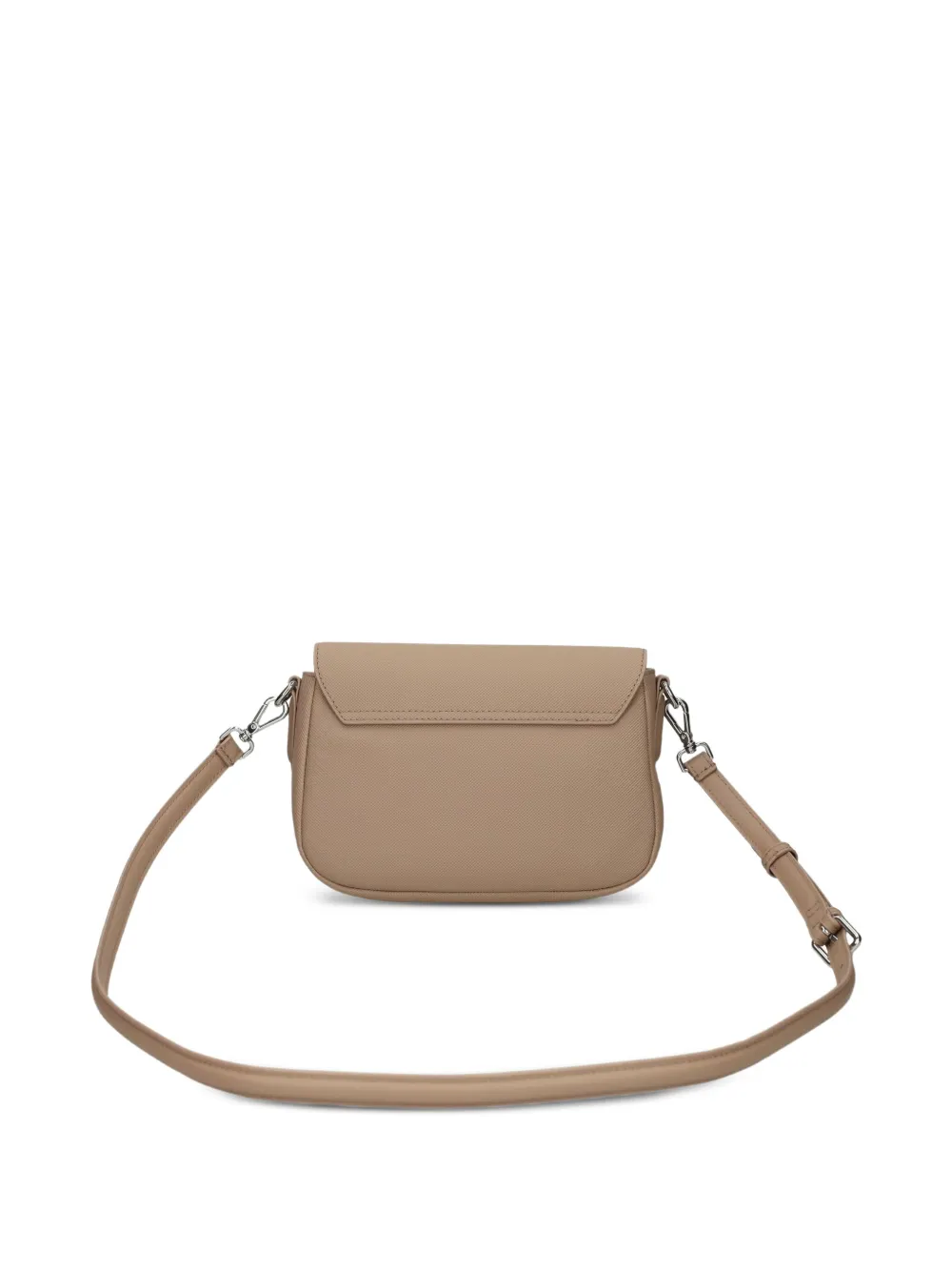  Lacoste Daily City Flap-lock Crossbody Bag - Neutrals 