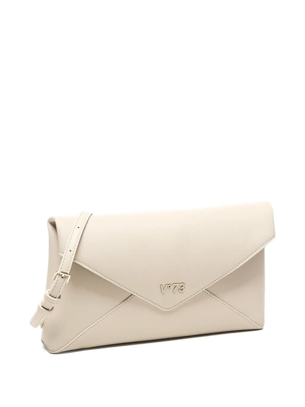 V73 Envelope-flap Leather Tote Bag In Neutral