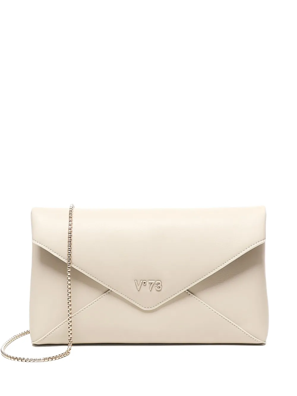 V°73 envelope-flap leather tote bag | White | Image 1