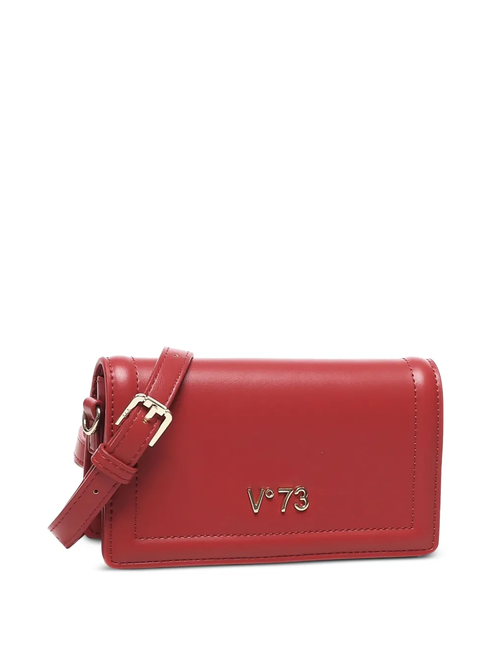  V°73 Chain-strap Flap Shoulder Bag - Red 