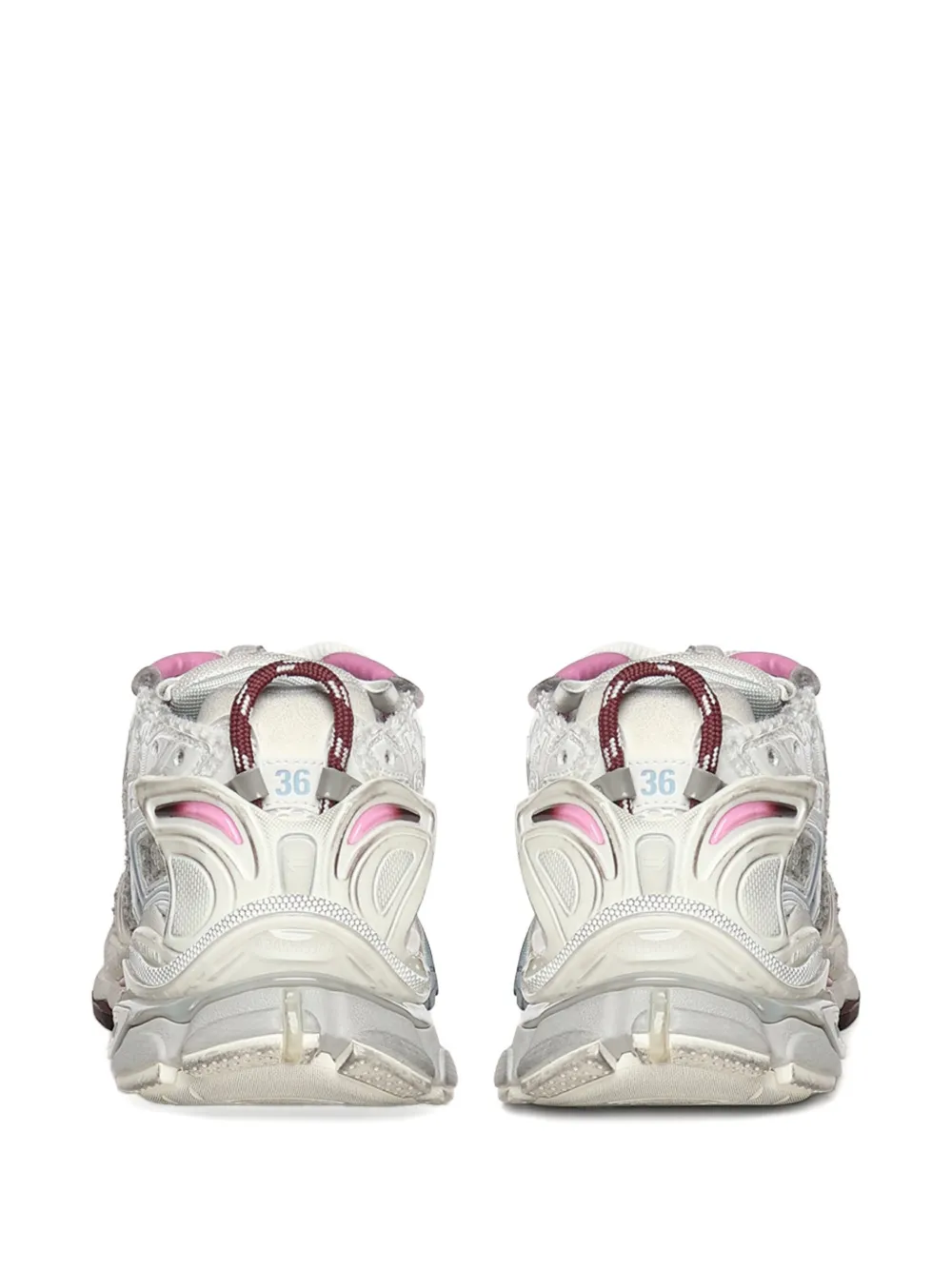 Balenciaga logo-detail sneakers White