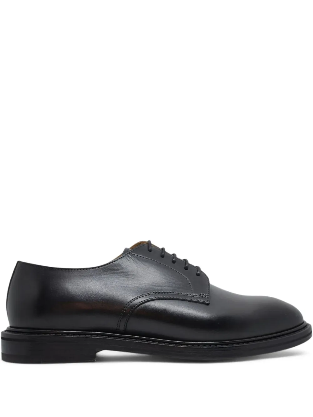 Henderson Baracco leather derby lace-up shoes | Black | Image 1