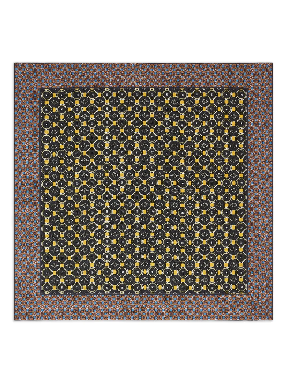 Dries Van Noten Geometric-pattern Scarf In Animal Print