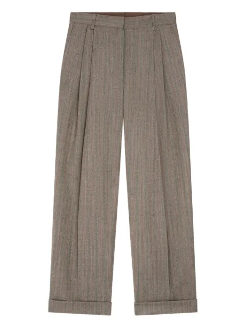 DRIES VAN NOTEN pleated trousers