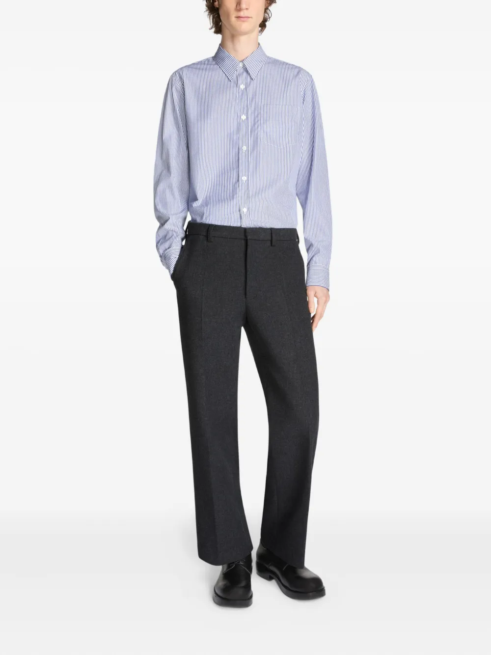 DRIES VAN NOTEN cotton trousers | Regular-Fit & Straight Leg Pants | Image 2