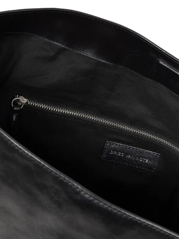 DRIES VAN NOTEN archive レザー メッセンジャーバッ DRIES VAN NOTEN archive レザー メッセンジャーバッ