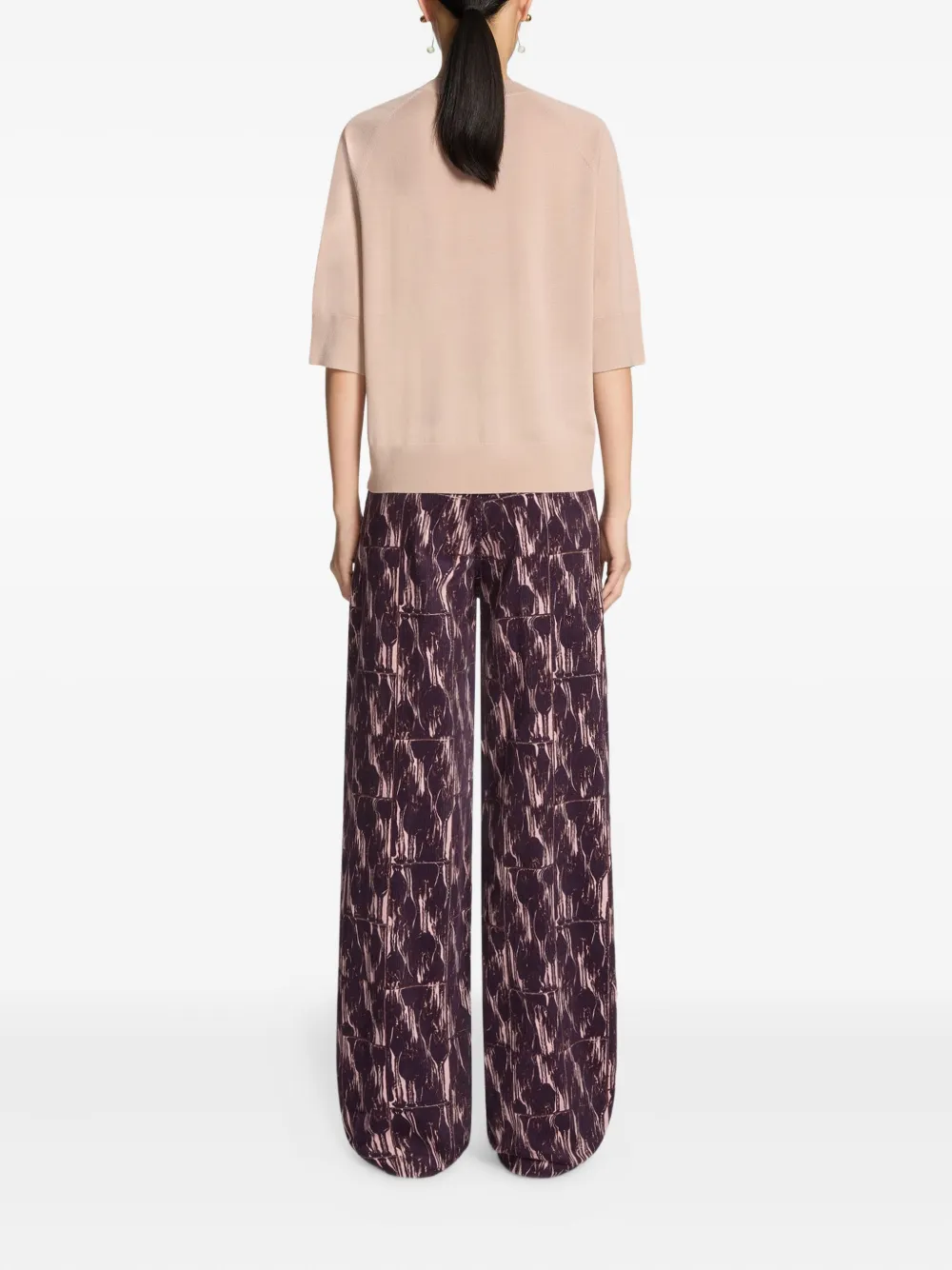 DRIES VAN NOTEN Trui met raglanmouwen Beige