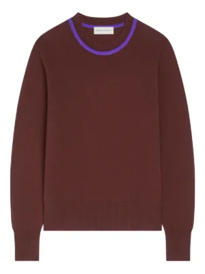 DRIES VAN NOTEN ピンク クルーネック セーター Dries Van Notenのピンク クルーネックセーターがセール中