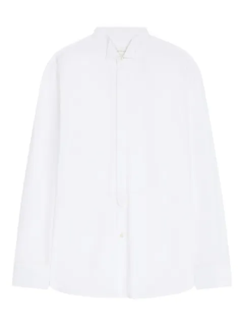 DRIES VAN NOTEN tuxedo panelled shirt