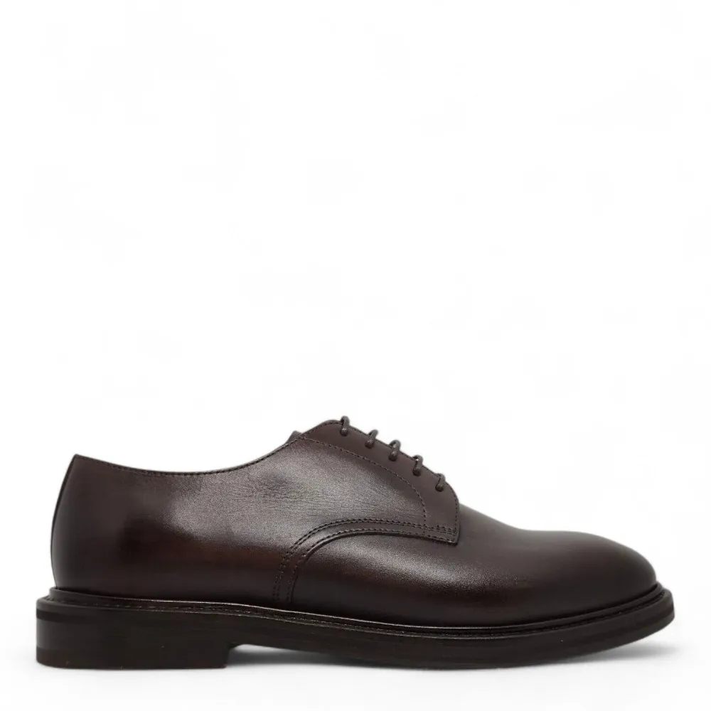 Henderson Baracco leather lace-up derby shoes | Brown | Image 1