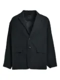 DAIWA PIER39 two-button flap-pocket blazer - Black