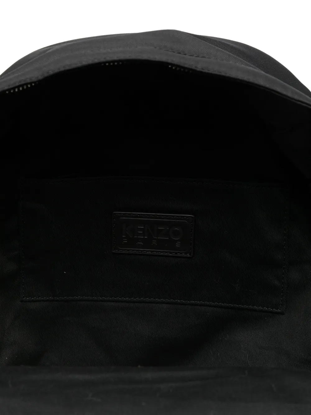 Kenzo Rugzak met geborduurd logo Zwart