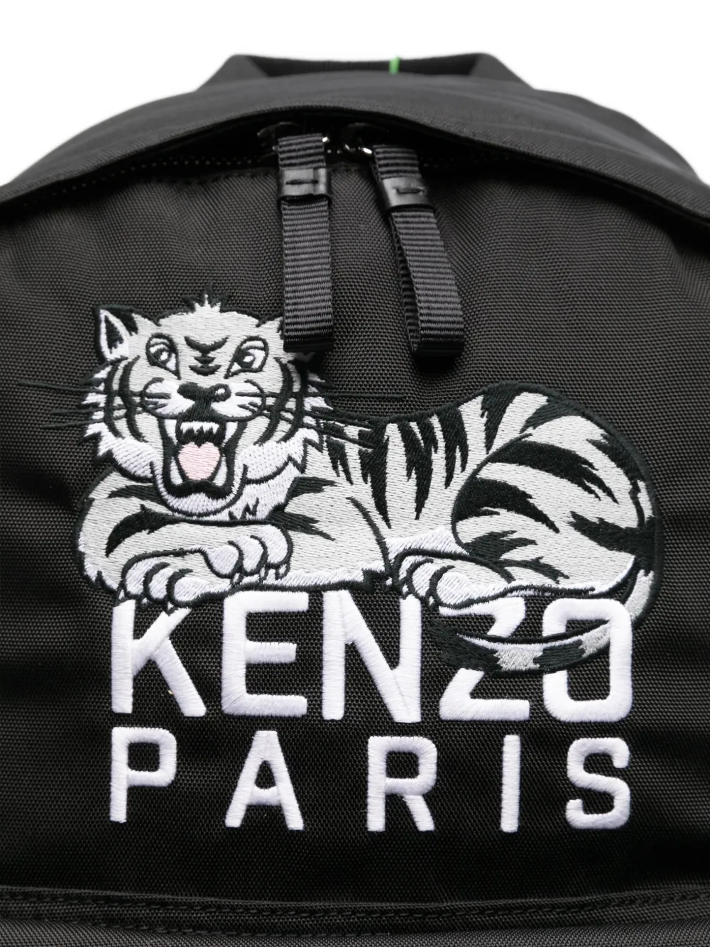 Kenzo Rugzak met geborduurd logo Zwart