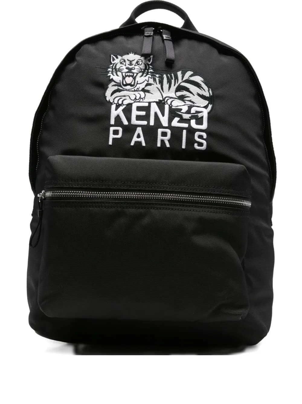 Kenzo Rugzak met geborduurd logo Zwart