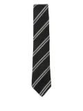 Paul Smith striped tie - Black