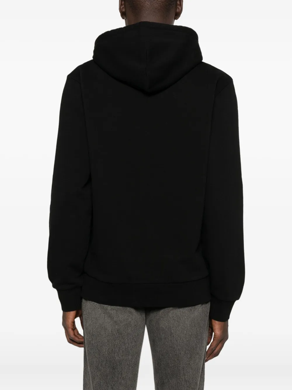 Carhartt WIP logo-embroidery hoodie Zwart